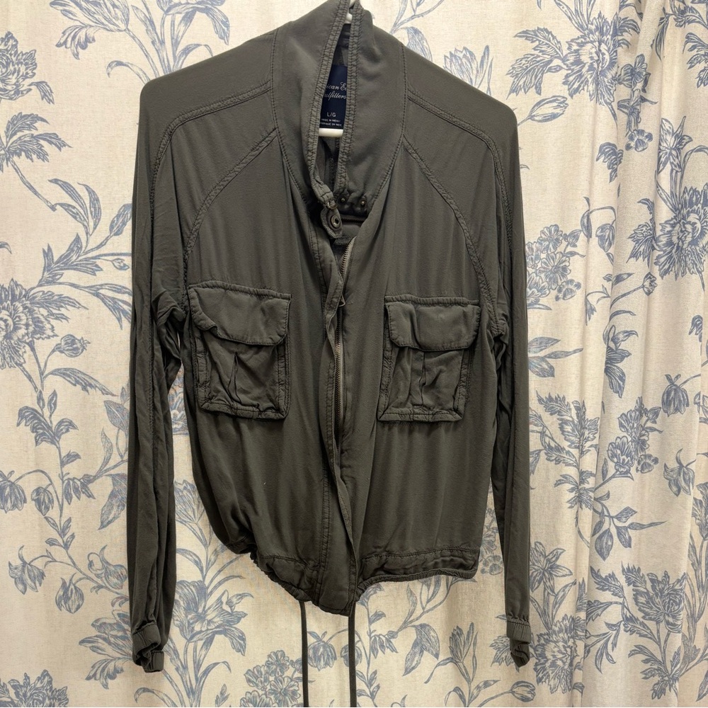 American Eagle green jacket